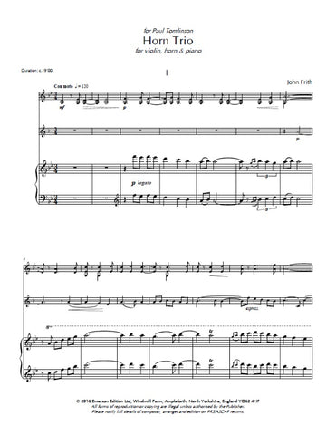 JE-E717 - Horn Trio Default title