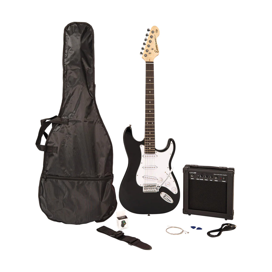 EBP-E60BLK - Encore Blaster E60 electric guitar pack Black