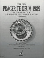 ED7840-01 - Eben Prague Te Deum 1989: Choral Score Default title