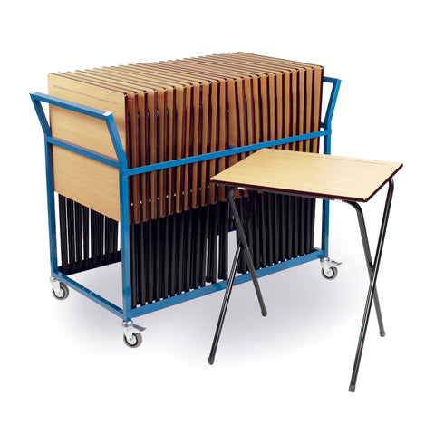 EF0213 - Monarch 'Exam Pack' set of 25 exam desks with trolley Default title