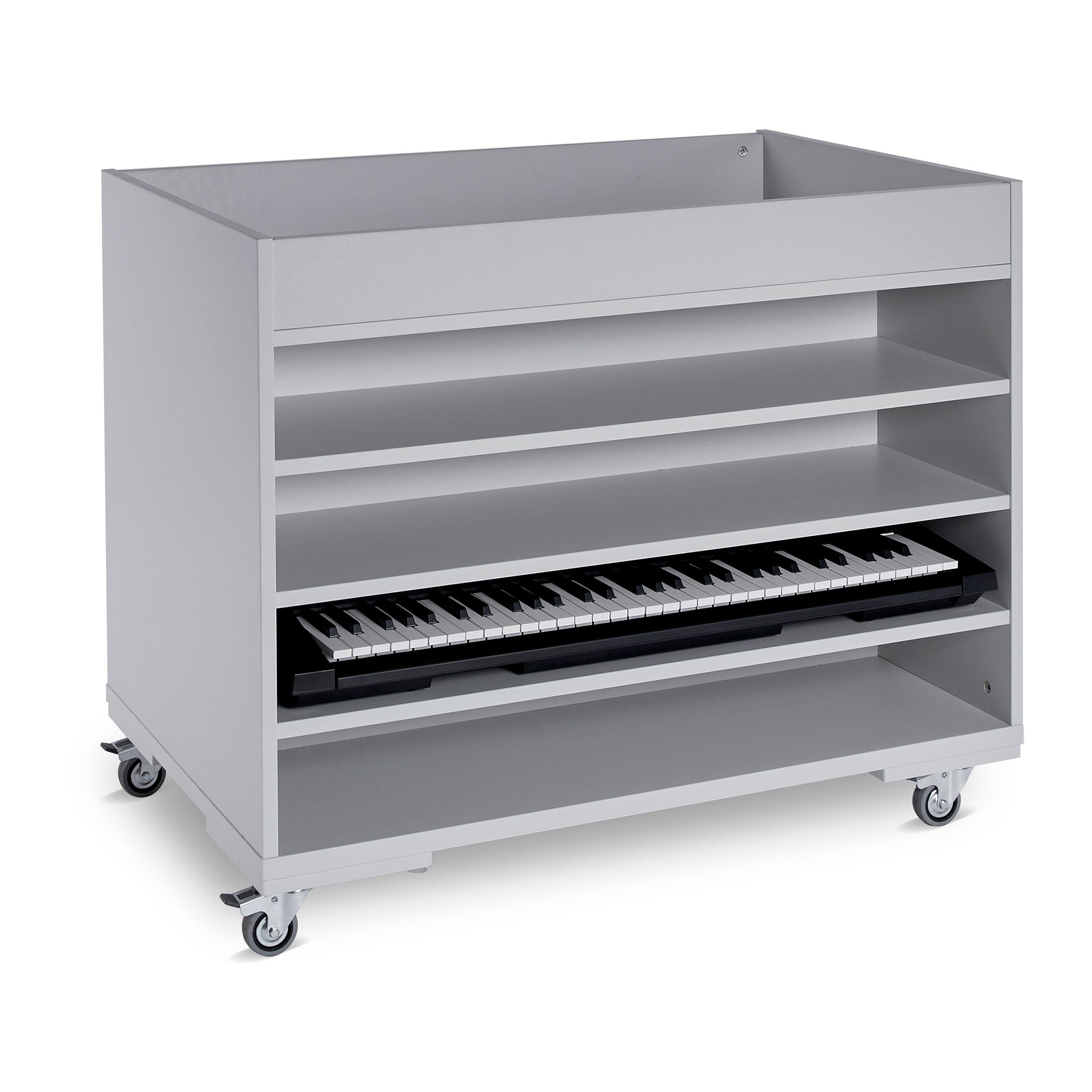keyboard aufbewahrung Monarch mobile keyboard storage trolley for up to 8 instruments