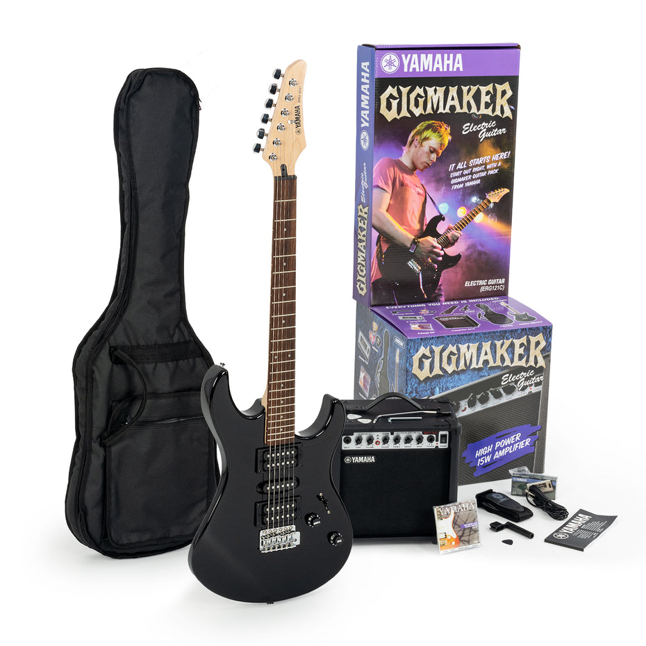 ERG121GPII - Yamaha Gigmaker ERG121 MKII 4/4 electric guitar pack Default title