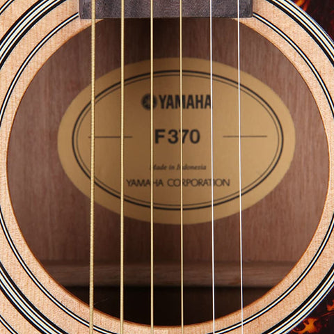 F370-NT - Yamaha F370 4/4 dreadnought acoustic guitar in gloss Natural