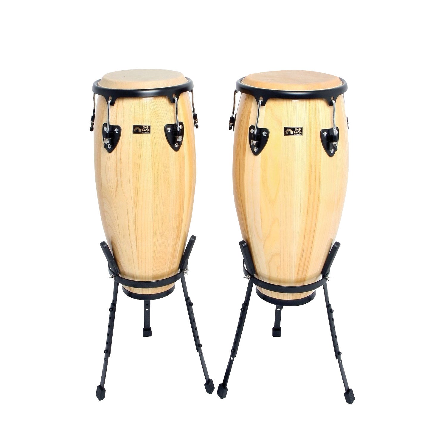 F828100 - Club Salsa congas in natural finish A1