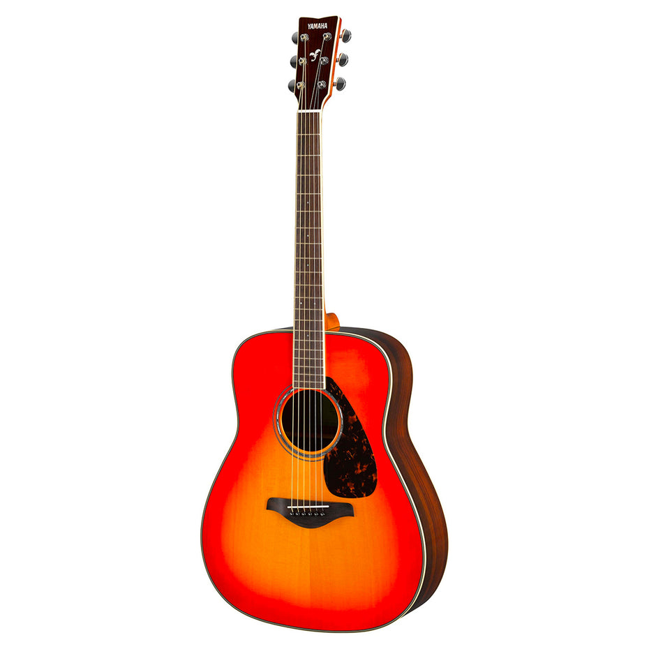 FG830-AB - Yamaha FG830 4/4 dreadnought acoustic guitar in gloss Autumn burst