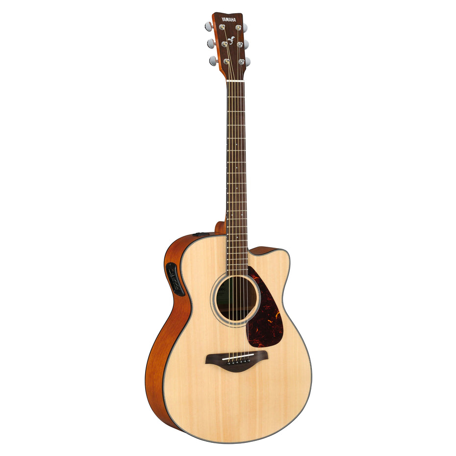 FSX800CNTII - Yamaha FSX800CII 4/4 solid top concert cutaway electro-acoustic guitar Natural