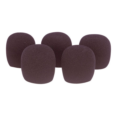G132DA - Soundlab set of 5 microphone windshields Black