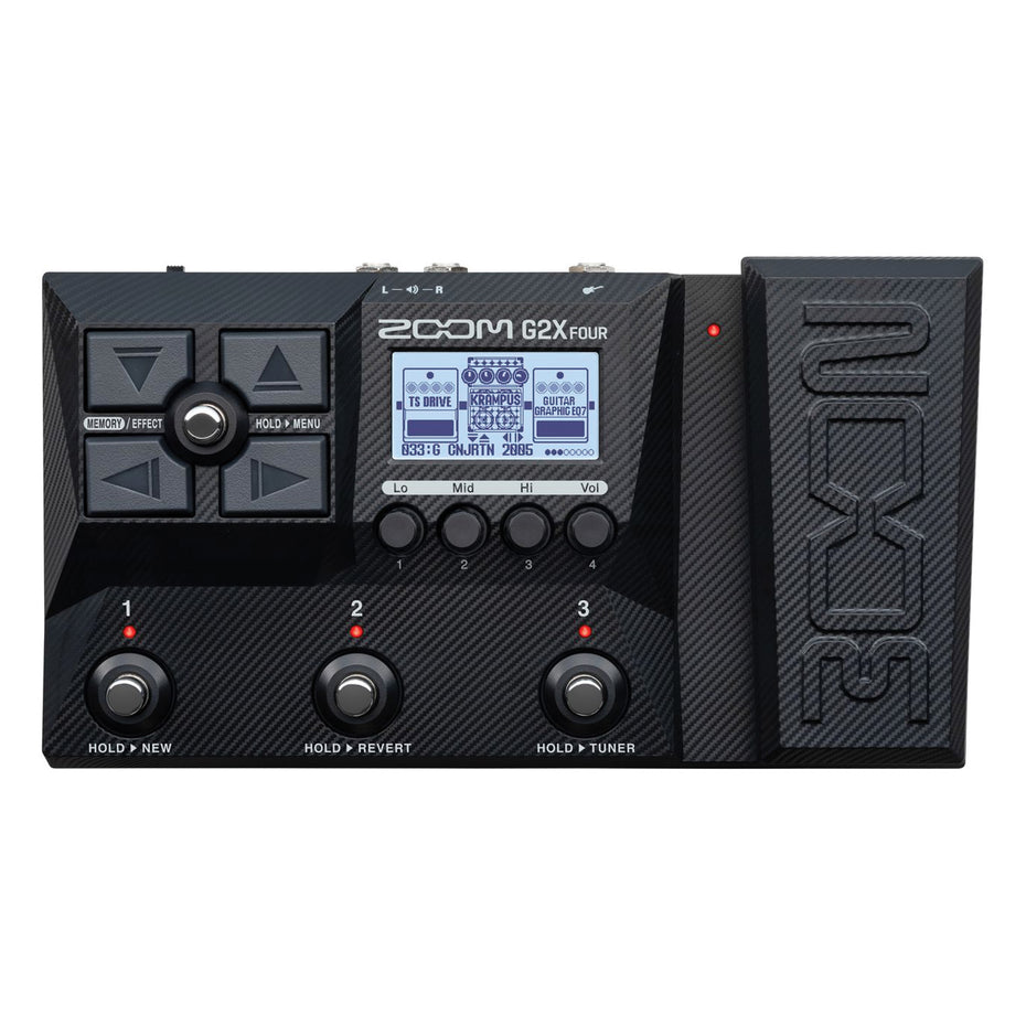 G2X-FOUR - Zoom G2X-Four Guitar Multi-Effects Pedal with Expression Pedal Default title