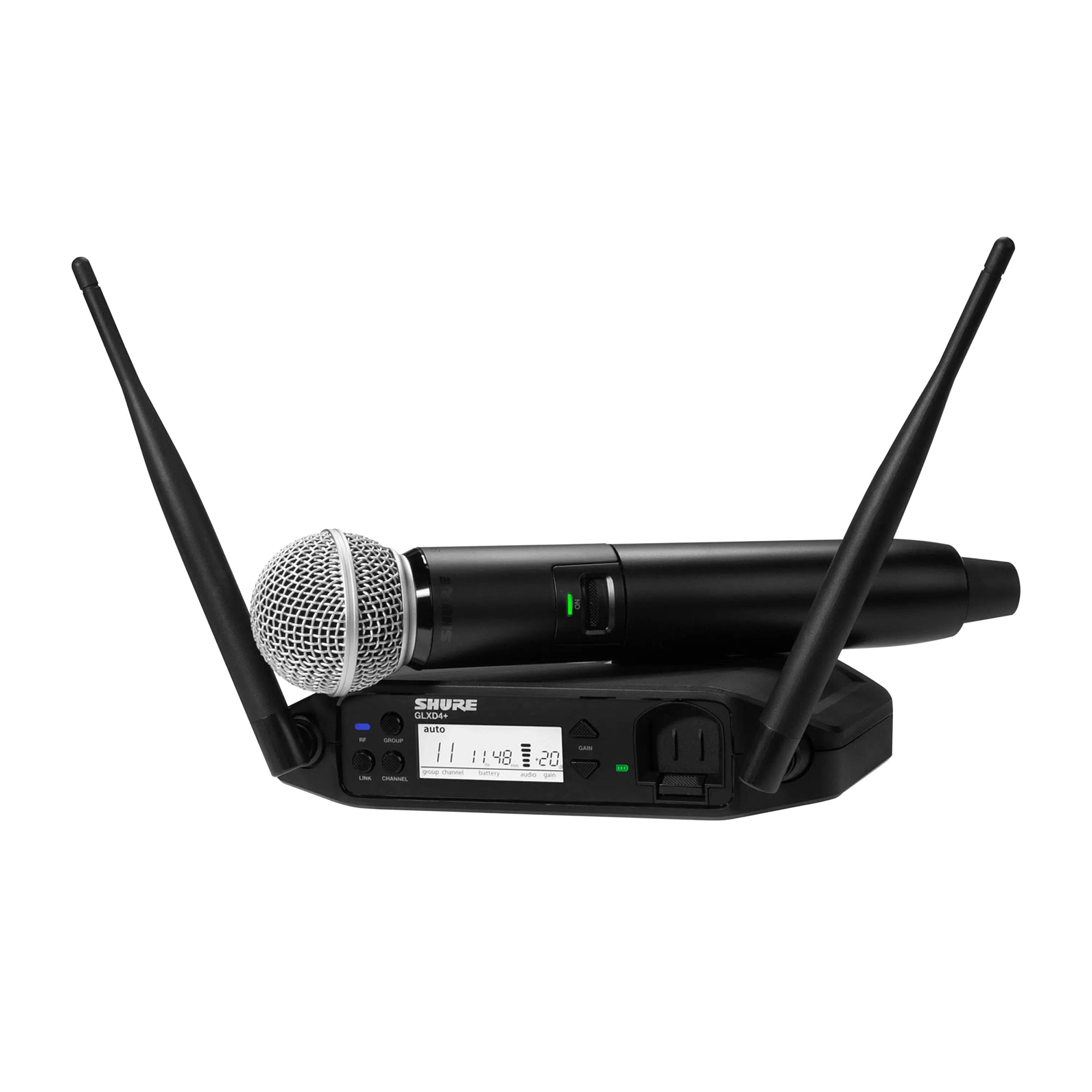 GLXD24-SM58 - Shure digital wireless handheld system and SM58 vocal microphone A1