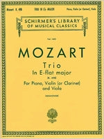 GS25899 - W.A.Mozart: 'Kegelstatt' Trio for Clarinet, Viola and Piano K498 (Score / Parts) Default title