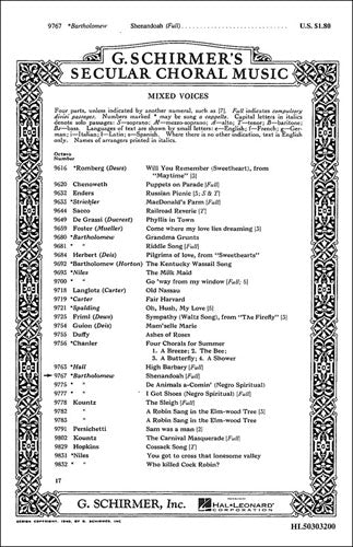 GS30320 - Shenandoah (SATB) Default title