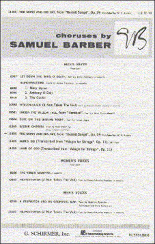 GS31390 - Samuel Barber: the Monk and His Cat Default title