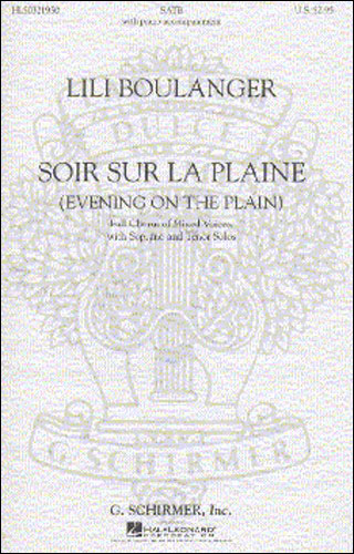 GS32195 - Lili Boulanger: Soir Sur La Plaine SATB Default title