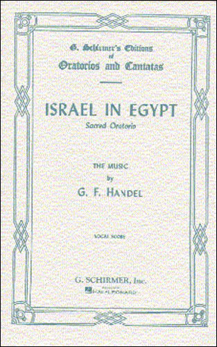 GS32410 - G. F. Handel: Israel In Egypt (Vocal Score)-Schirmer Edition Default title