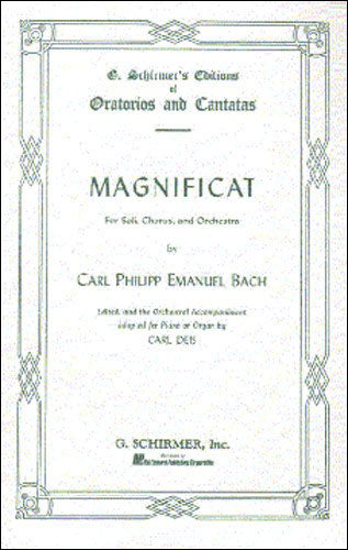 GS32449 - C.P.E. Bach: Magnificat (Vocal Score) Default title