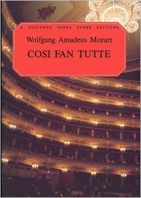 GS33777 - W.A. Mozart: Cosi Fan Tutte (Vocal Score) Default title