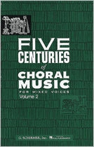 GS88859 - Five Centuries of Choral Music Volume 2 Default title