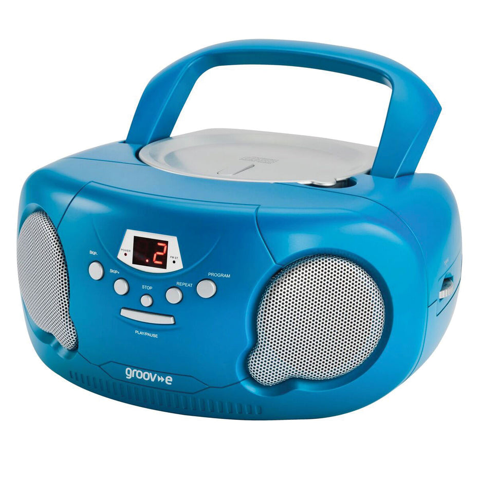 GVPS733-BL - Groov-e Portable CD stereo with radio Default title