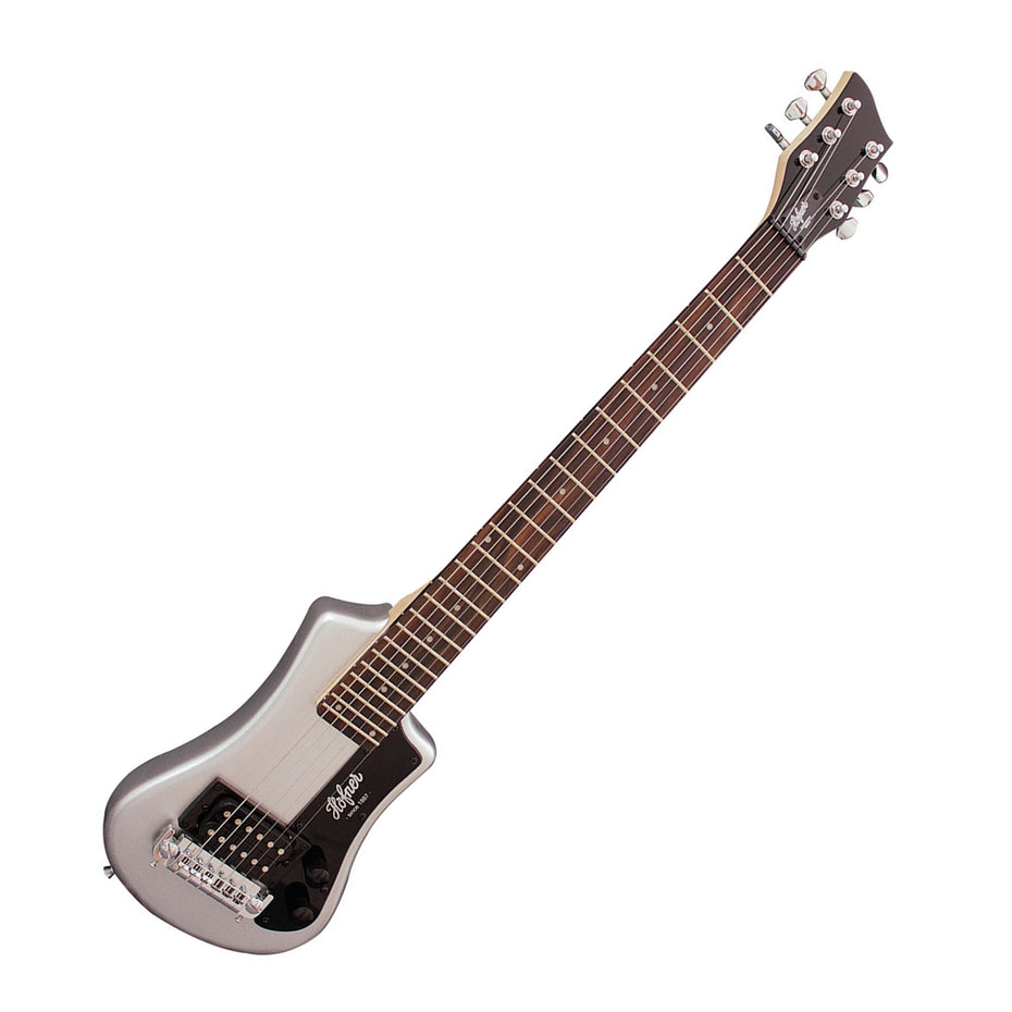 HCTSHSSO - Hofner HCT Shorty electric guitar Silver