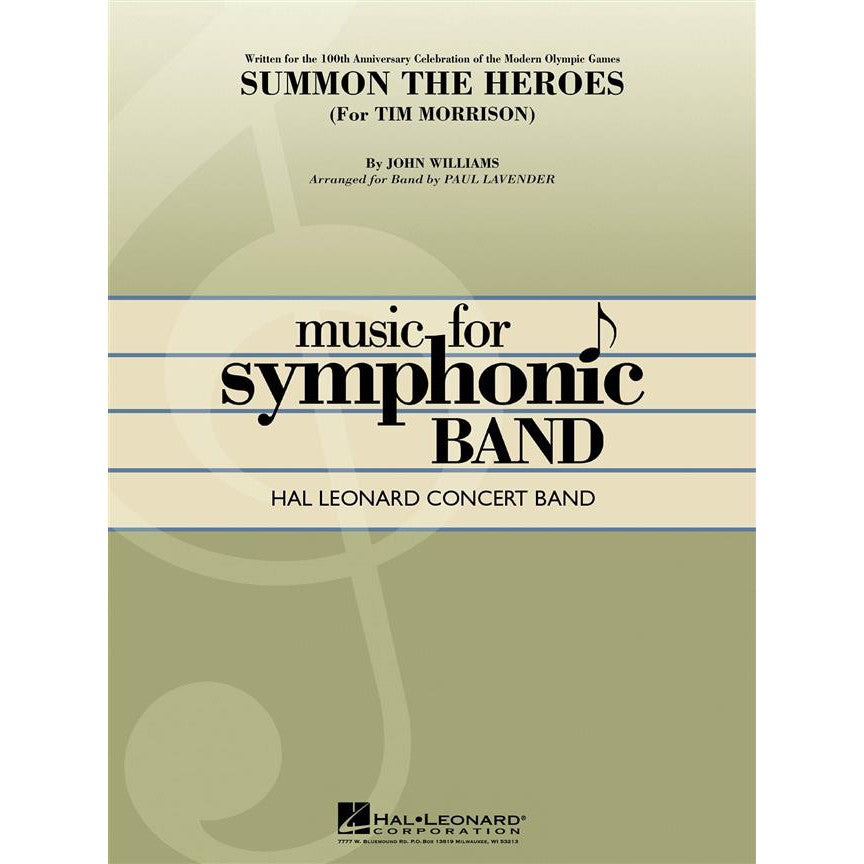 HL04001644 - Summon the Heroes: Hal Leonard Concert Band Default title