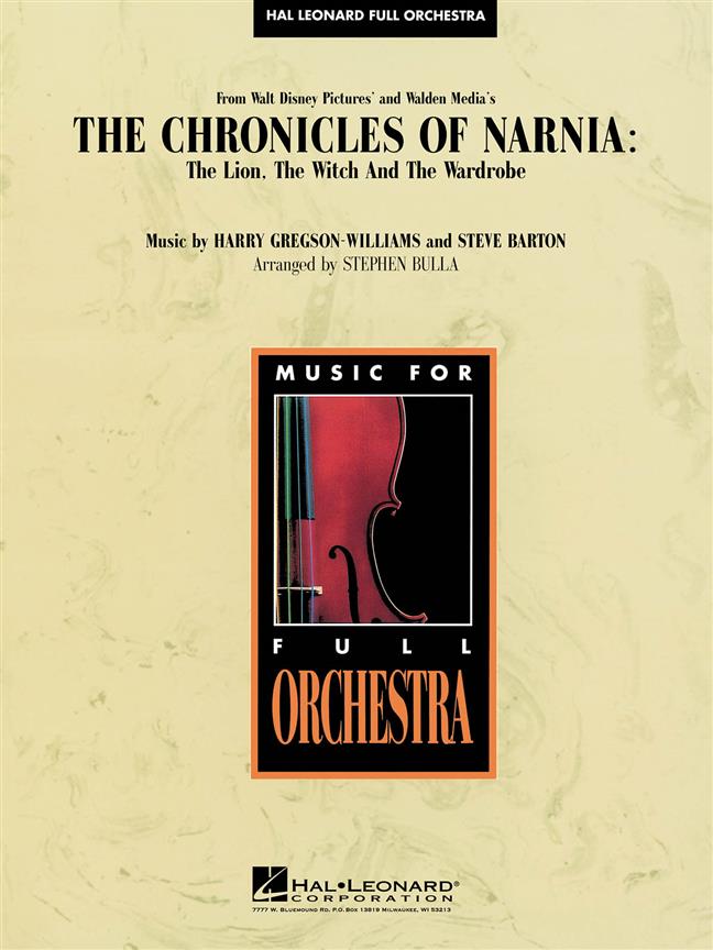 HL04490515 - Music from The Chronicles of Narnia: The Lion, the Witch and the Wardrobe: HL Full Orchestra Default title