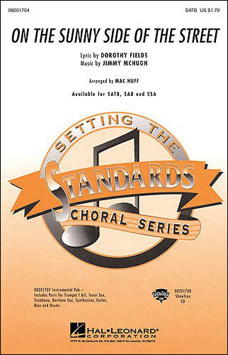 HL08201704 - Jimmy Mchugh: On the Sunny Side of the Street (SATB) Default title