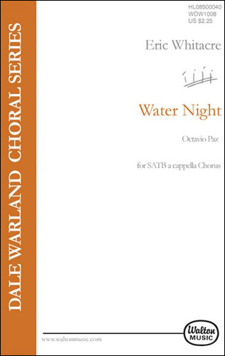 HL08500040 - Eric Whitacre: Water Night Default title