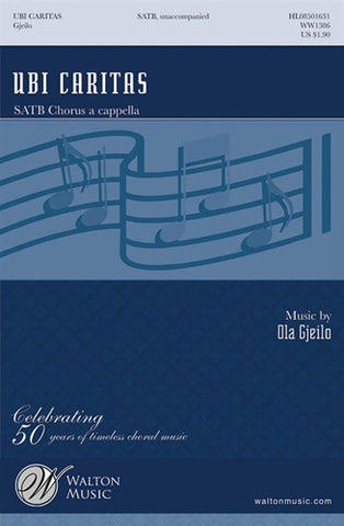 HL08501631 - Gjeilo Ubi Caritas (SATB) Default title