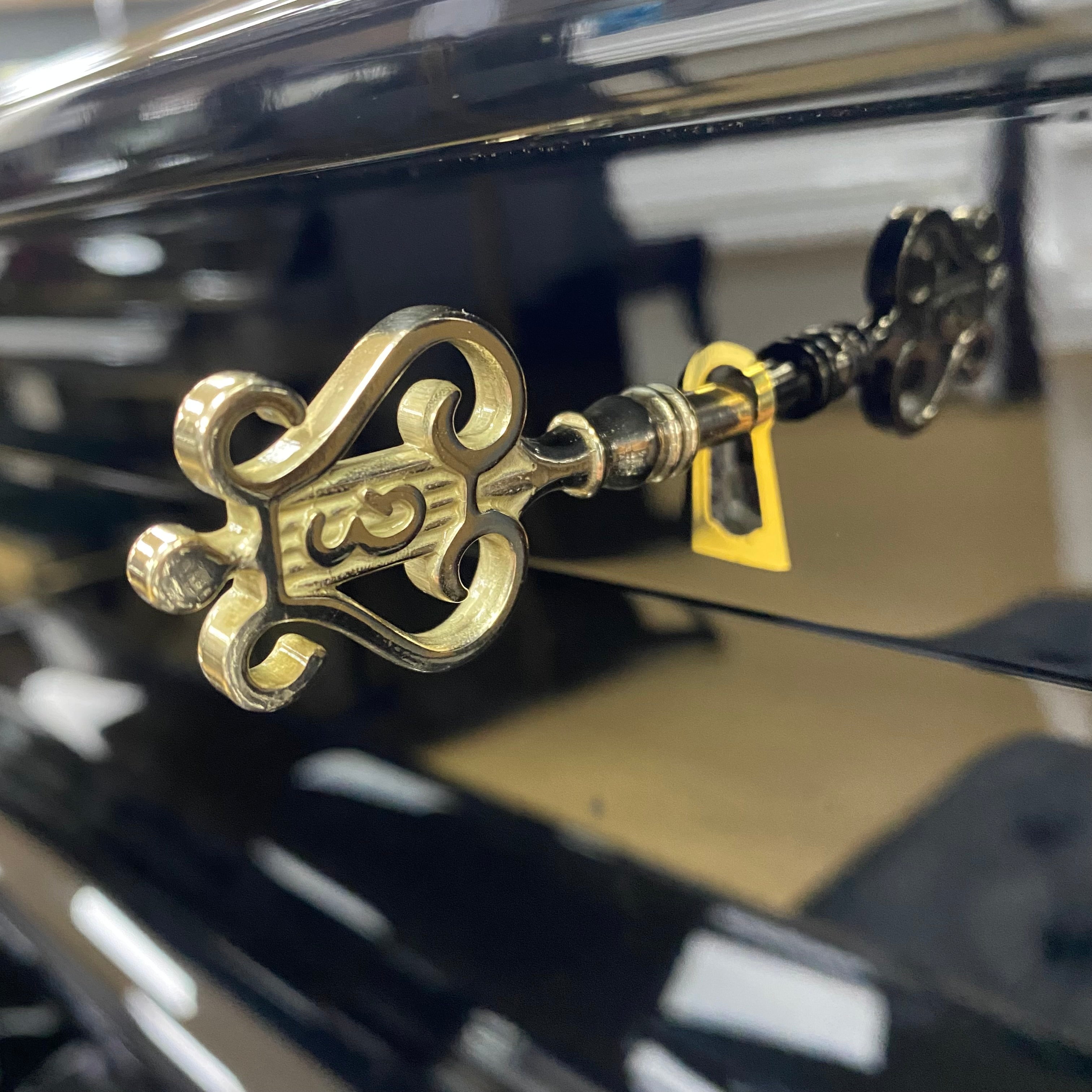 Key for Steinway grand piano locks | Chamberlain Music