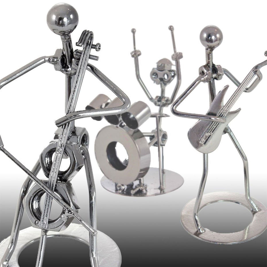 HYF003 - Nuts & bolts iron man figurine - cellist Default title