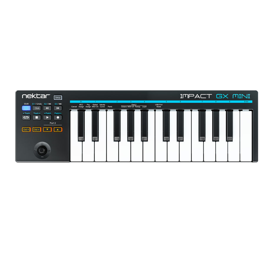 IMPACT-GX-MINI - Nektar GX Mini USB MIDI keyboard controller Default title