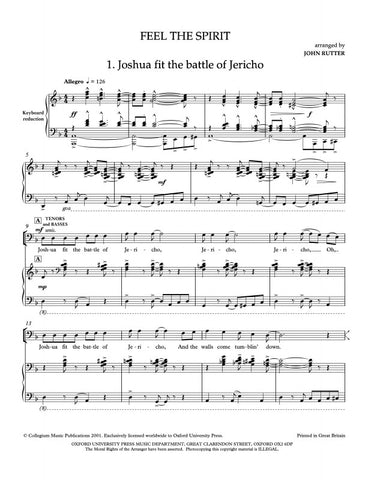 OUP-3416246 - Rutter Feel the Spirit: Vocal score Default title