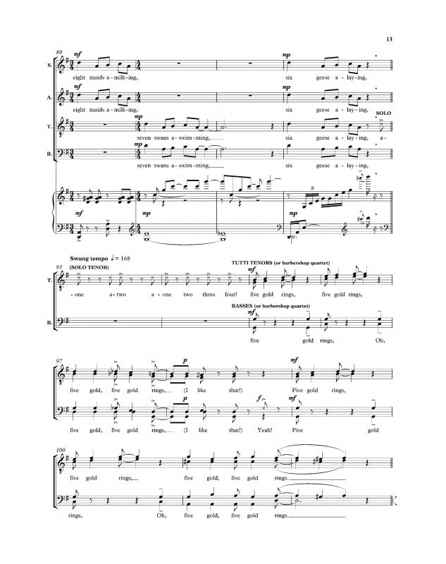 OUP-3433274 - The Twelve Days of Christmas: Vocal score Default title