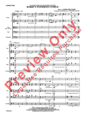 SOM03001 - Harry's Wondorous World: String Orchestra Default title