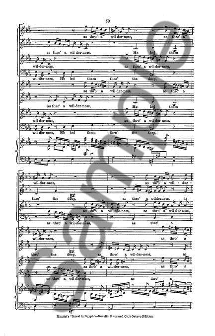 NOV070126 - Handel Israel in Egypt - vocal score Default title