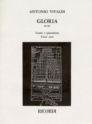 NR13141500 - Vivaldi Gloria in D RV 589 vocal score (Malipiero edition) Default title