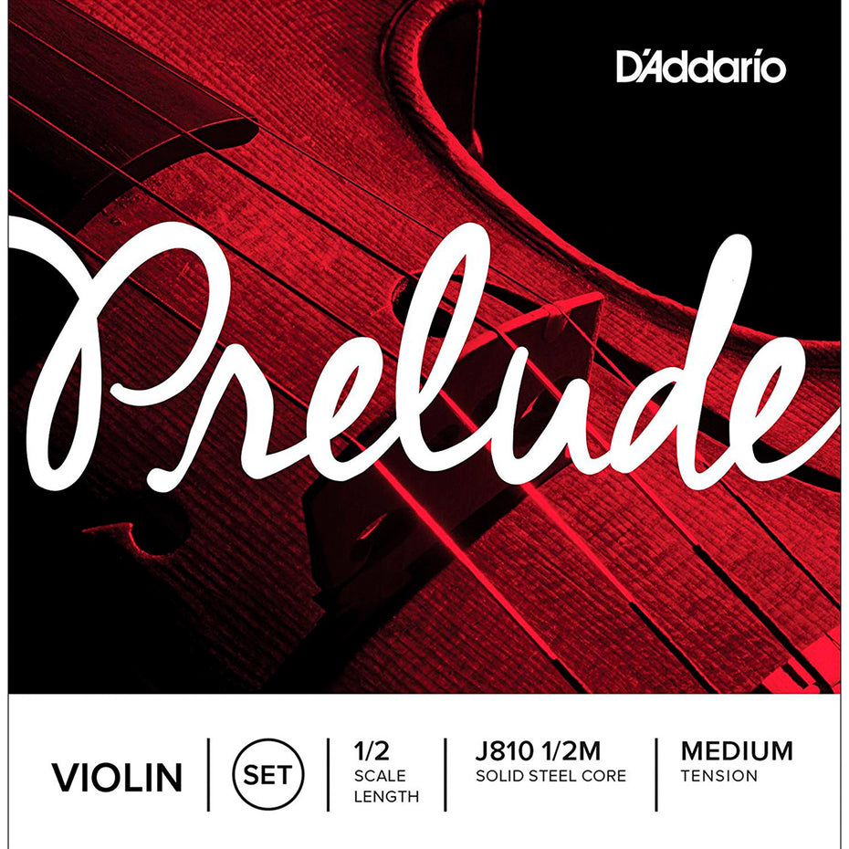 J810M-12 - D'Addario Prelude violin string set 1/2 size