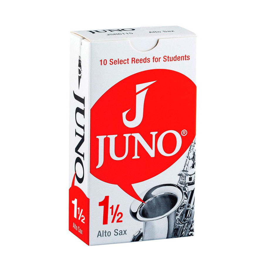 JSR61-15 - Juno box of 10 x Eb alto saxophone reeds 1.5