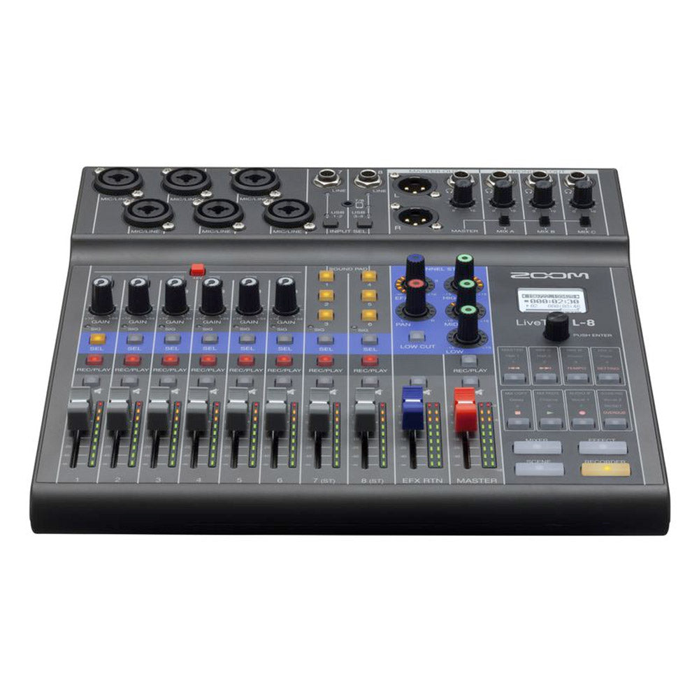 L-8 - Zoom Livetrak L-8 digital mixer and recorder A1