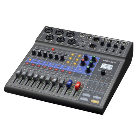 L-8 - Zoom Livetrak L-8 digital mixer and recorder Default title