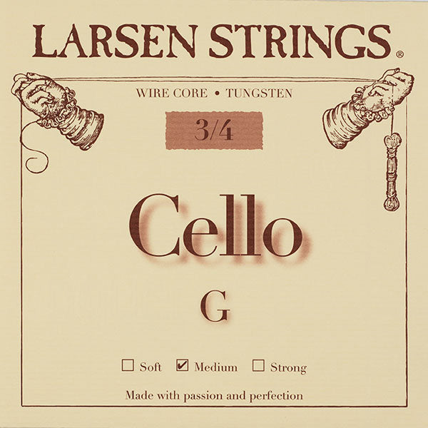 L332-132 - Larsen medium cello string G 3/4