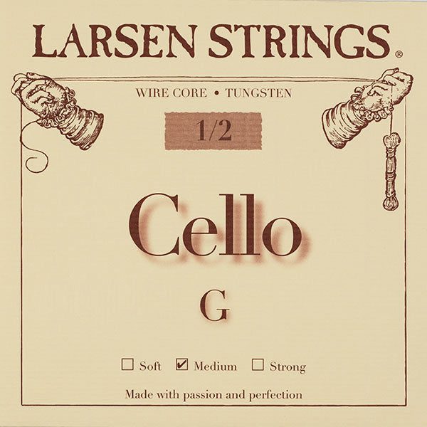 L332-232 - Larsen medium cello string G 1/2