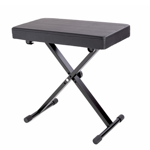 LMS24A - Height adjustable keyboard bench with extra padded seat Default title