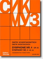 M003017747 - Symphony 4 In C Minor Op. 43 Default title
