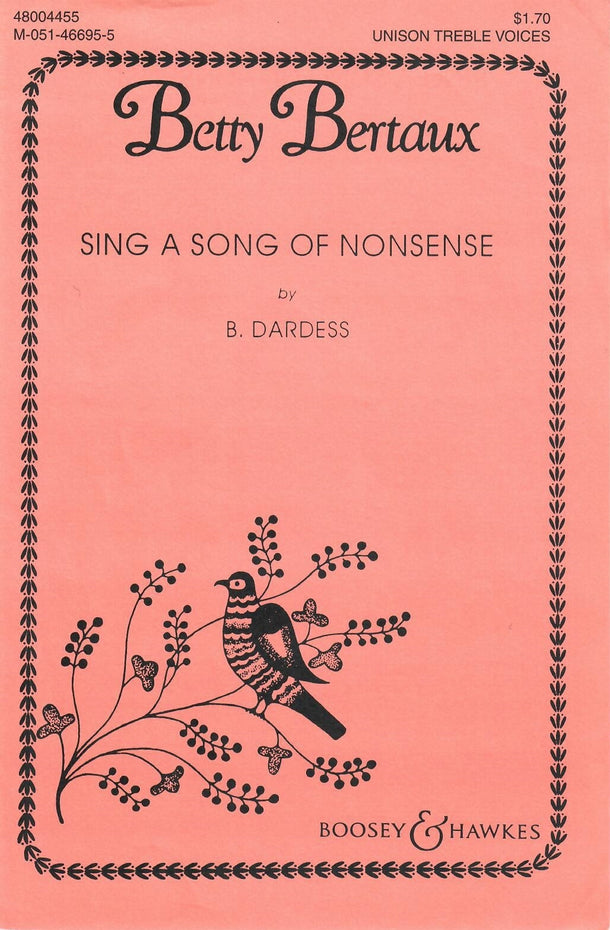 M051466955 - Sing A Song of Nonsense Default title