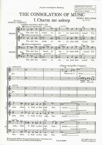 M060060434 - The Consolation of Music Op 38 / 1 - chorus score Default title