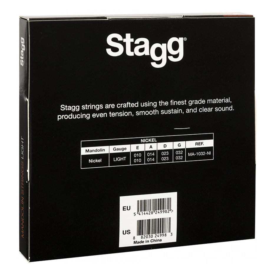 MA1032NI - Stagg entry level mandolin string set - Nickel Default title