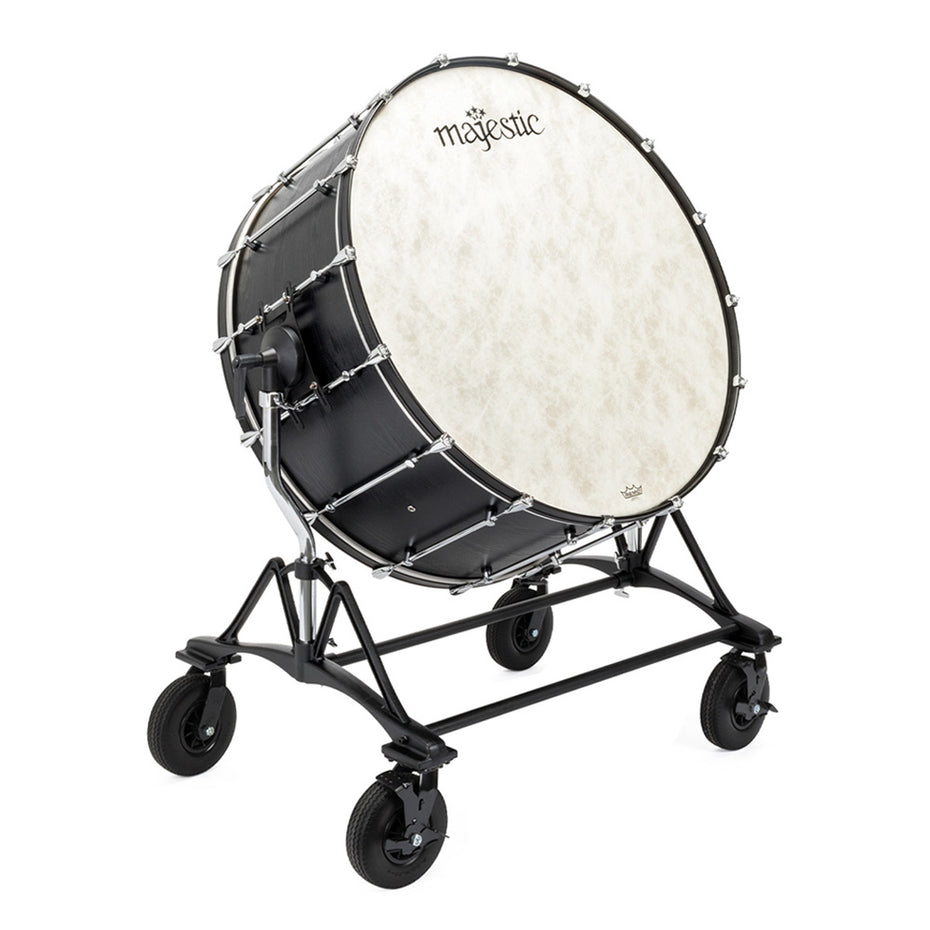 MFCB3622,MFCB4022 - Majestic Concert Black concert bass drum with field stand 36
