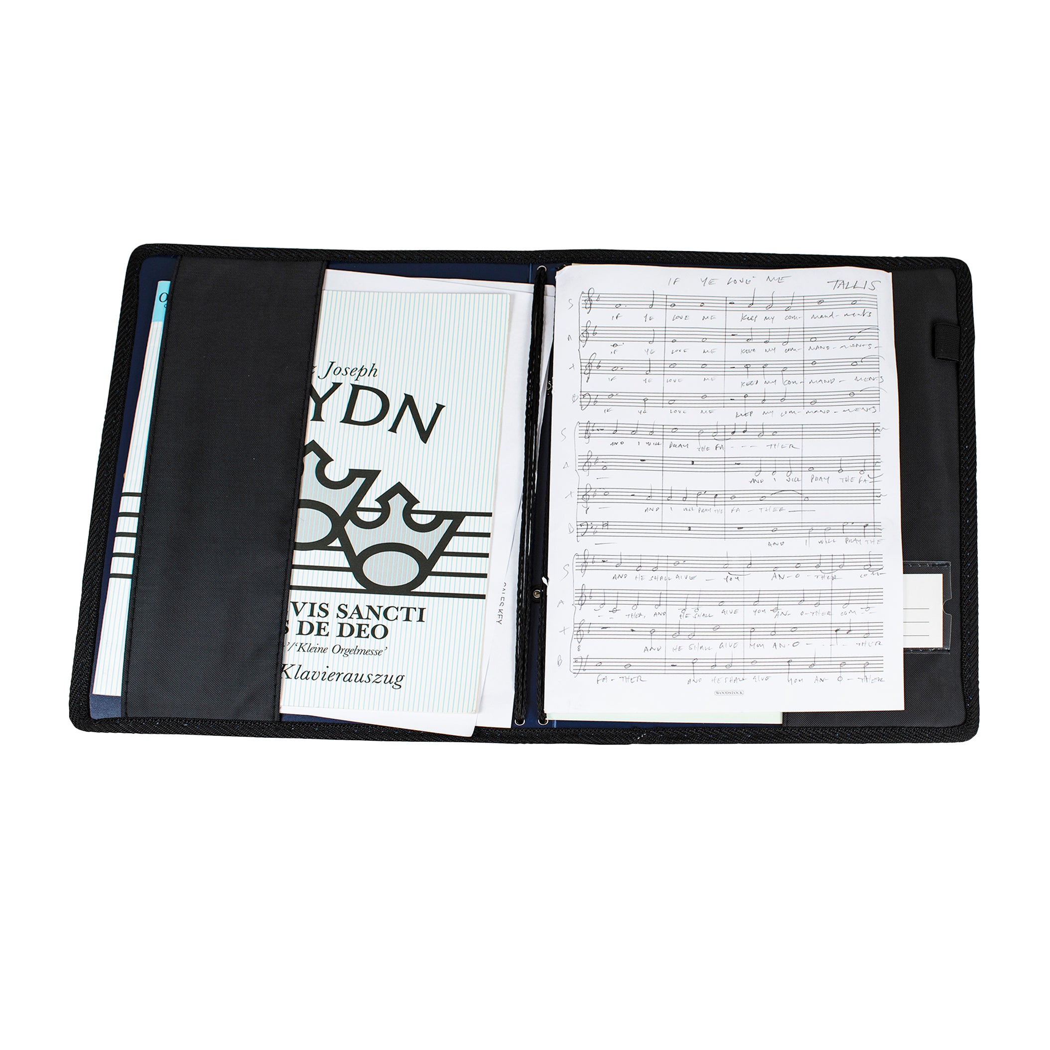 MP11630-BL - Choral music folder Navy blue / A1