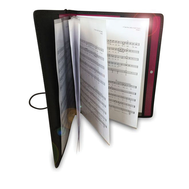 MP11630-SLEEVE - Pack of 5 x choir folder plastic sleeves Default title